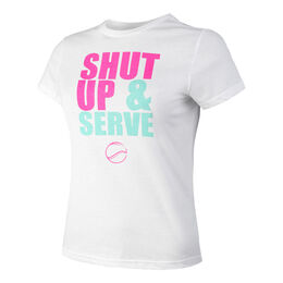 Vêtements De Tennis Tennis-Point Shut Up & Serve T-Shirt